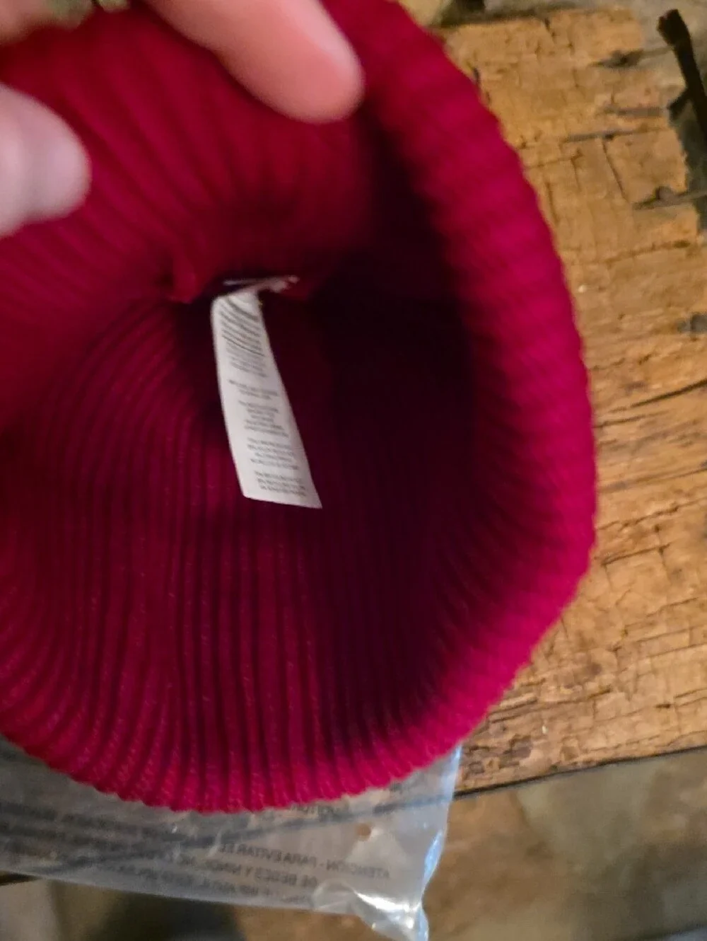 Patagonia Kids Beanie - Wine Red